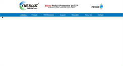 Desktop Screenshot of nexusmedical.com